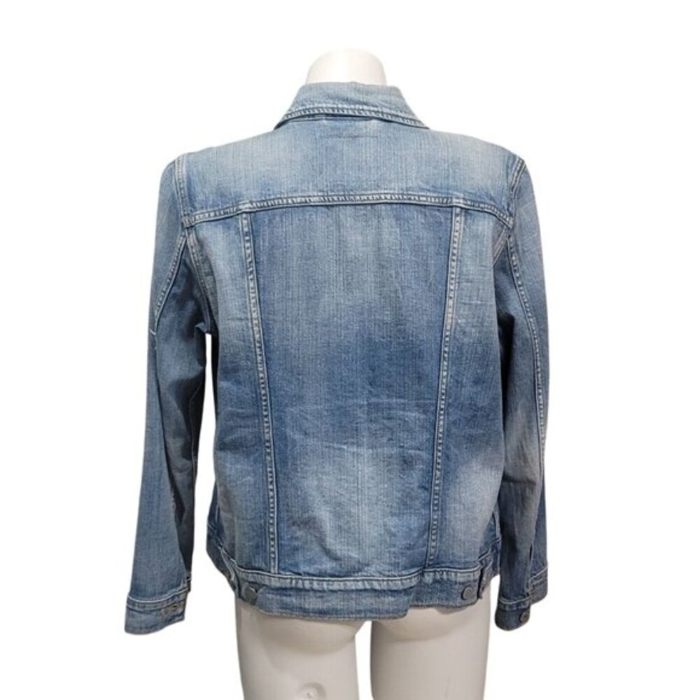 Vintage Levi's Denim Trucker Jacket XL Jean Blue XL - Picture 8 of 13